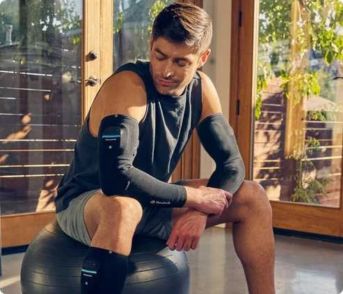 Therabody RecoveryPulse kompresinė rankovė su vibracijos funkcija, Dydis - L