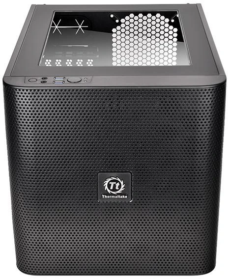 Korpusas Thermaltake Core V21 microATX Window Juodas