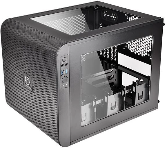 Korpusas Thermaltake Core V21 microATX Window Juodas