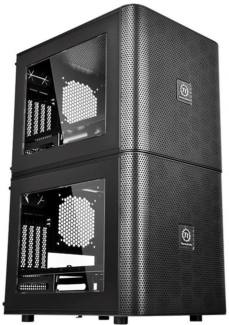 Korpusas Thermaltake Core V21 microATX Window Juodas