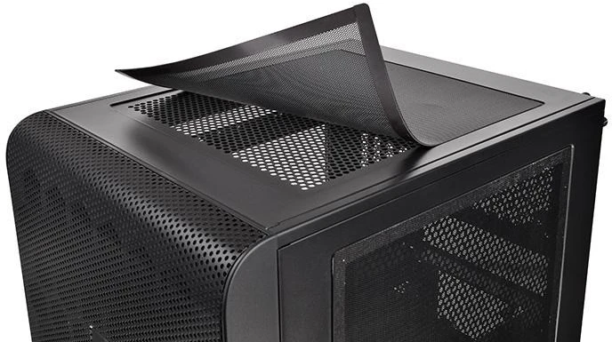 Korpusas Thermaltake Core V21 microATX Window Juodas