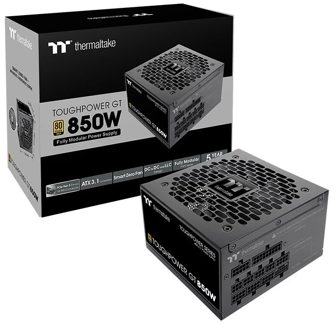 850 W „Thermaltake Toughpower GT“