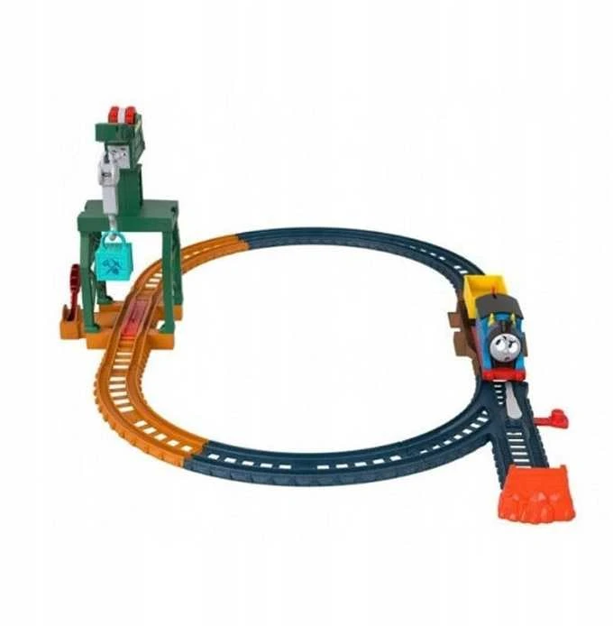 Fisher Price Tomas ir Draugai traukinys su varikliu ir kranu Karolek ZA5532
