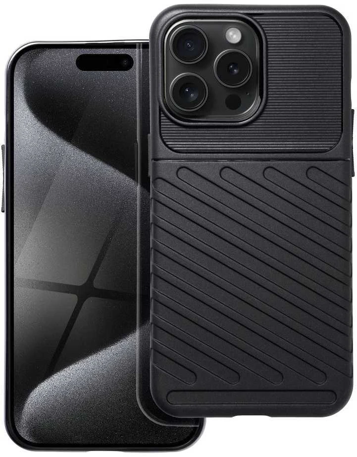 Dėklas Oem Case for iPhone 15 PRO MAX Thunder juodas
