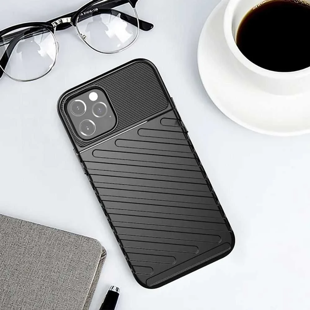 Dėklas Oem Case for iPhone 15 PRO MAX Thunder juodas