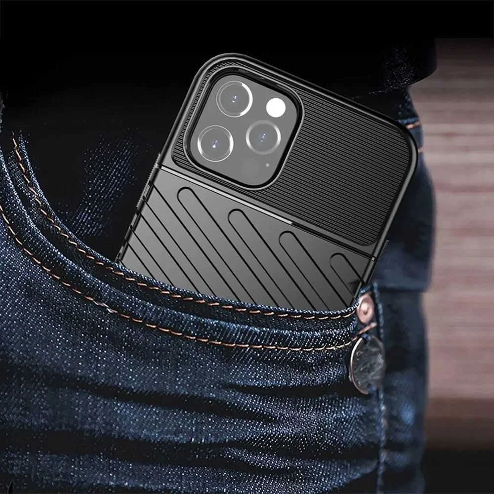 Dėklas Oem Case for iPhone 15 PRO MAX Thunder juodas