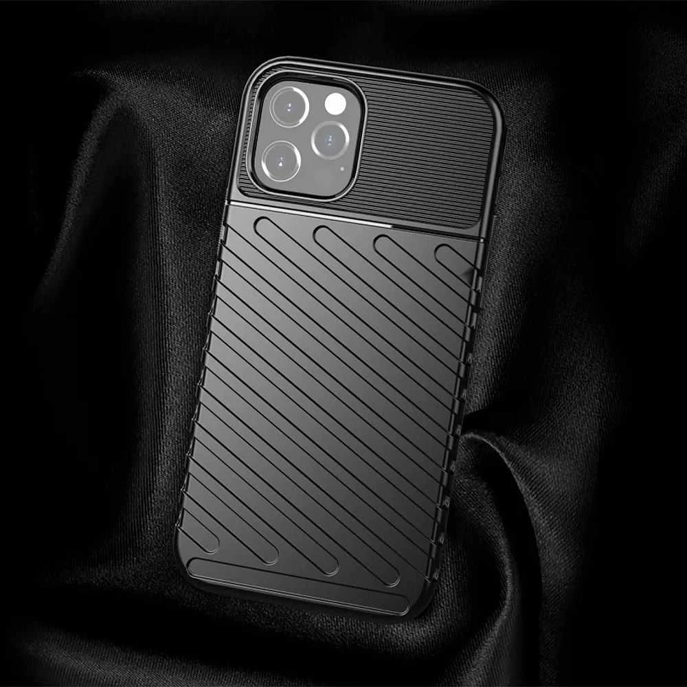 Dėklas Forcell Oem Case for iPhone 16 PRO MAX Thunder juodas