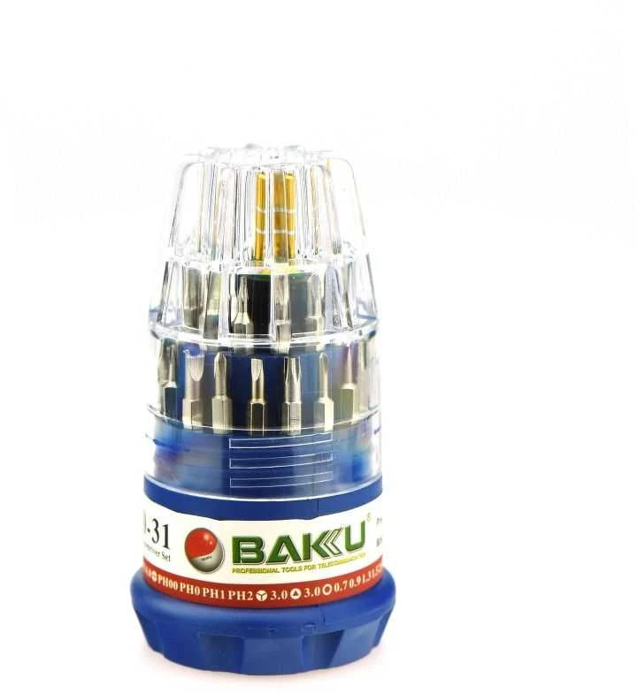 Tiksliųjų atsuktuvų rinkinys 30 viename BAKU BK-630-31