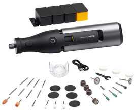 Tikslus daugiafunkcis šlifuoklis 12V komplektas 36 el, HOTO QWLDM002 35000RPM