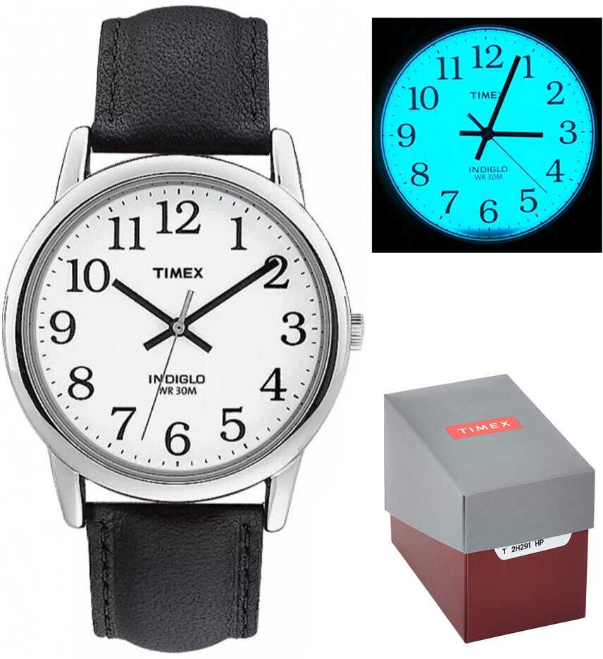 TIMEX Easy Reader 38 mm vyriškas laikrodis T20501 + dėžutė