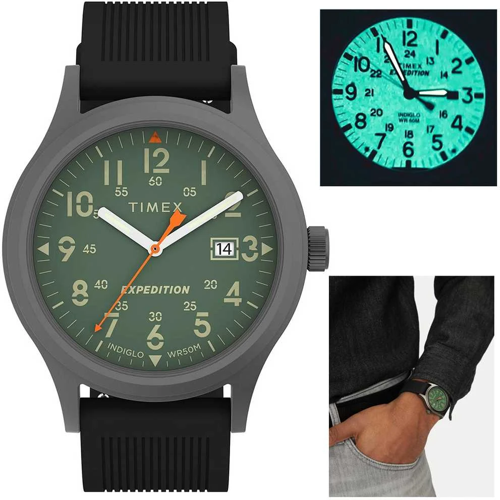 TIMEX Expedition Scout vyriškas laikrodis TW4B30200 (zt106p) + dėžutė
