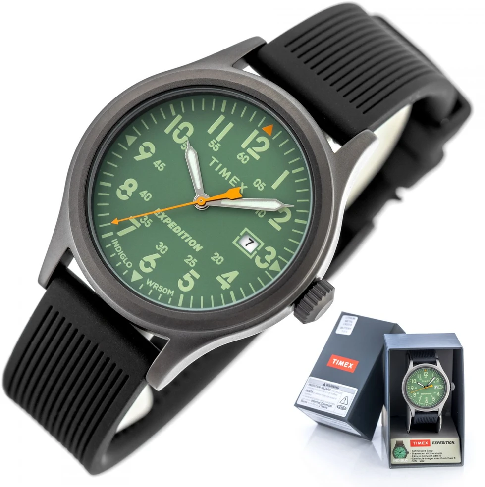TIMEX Expedition Scout vyriškas laikrodis TW4B30200 (zt106p) + dėžutė
