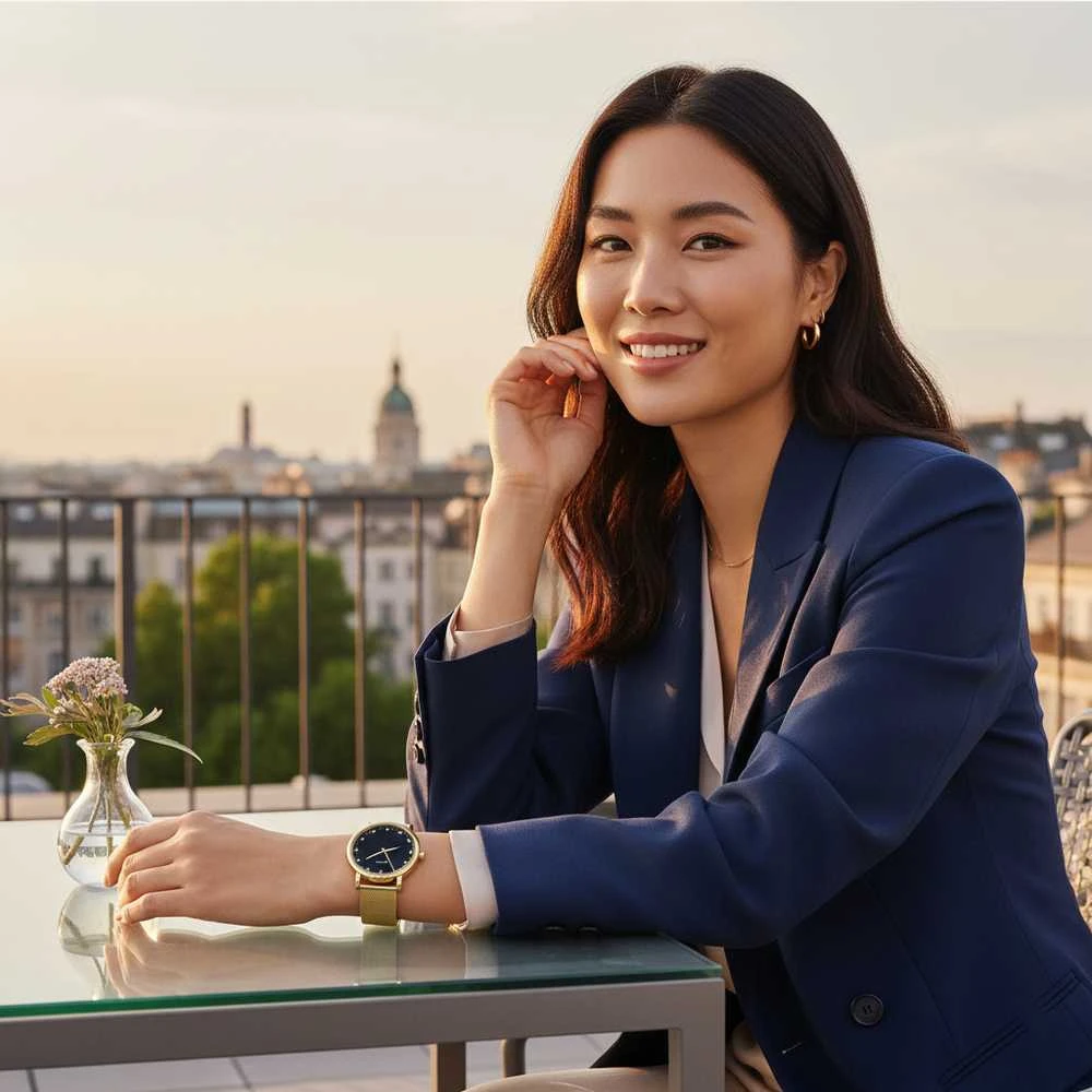 Laikrodis TIMEX Trend Originals WOMEN'S WATCH TW2W19500 + BOX