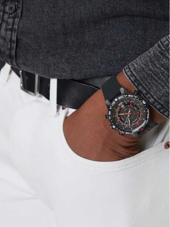 TIMEX vyriškas laikrodis T2N720 – kompasas ir termometras (zt110a)
