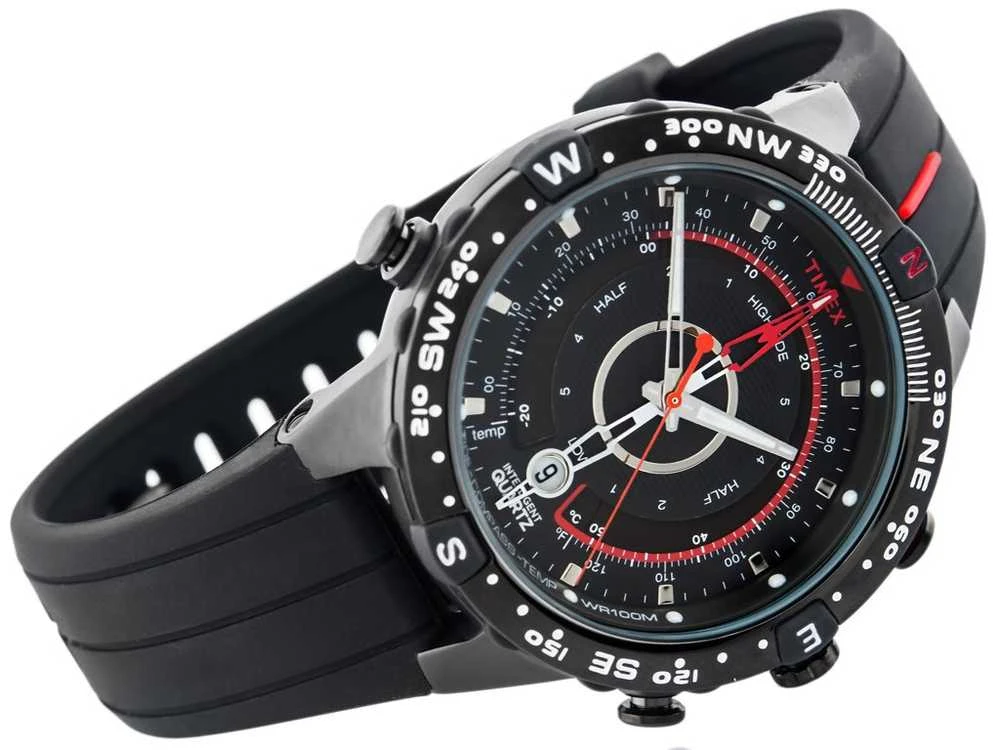 TIMEX vyriškas laikrodis T2N720 – kompasas ir termometras (zt110a)