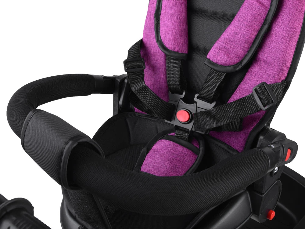 Jokomisiada Triratis dviratukas Tiny Bike 3W1 Z Daszkiem