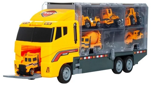 Kruzzel TIR sunkvežimio komplektas su 6 automobiliais 22481