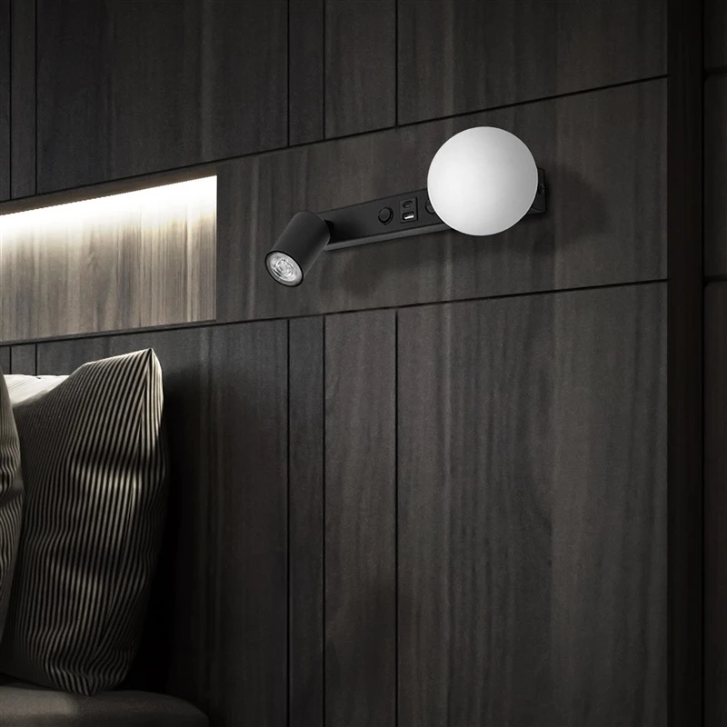 Sieninis šviestuvas Tk_Lighting Šviestuvas nukreipiamasis TK Lighting Vox 10152, 18 W, GU10