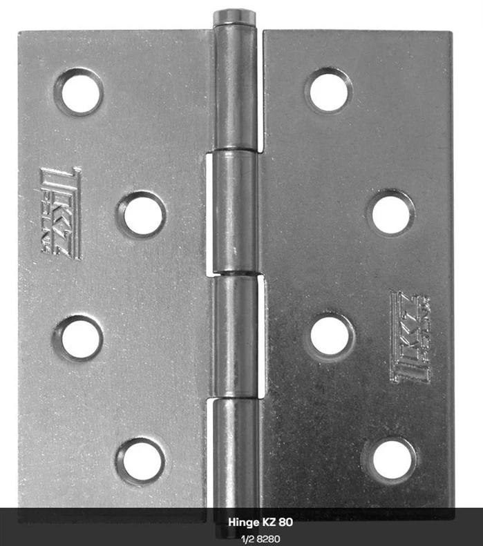 TKZ Langų lankstai J1 KZ80, 70 x 80 mm, 2 vnt.