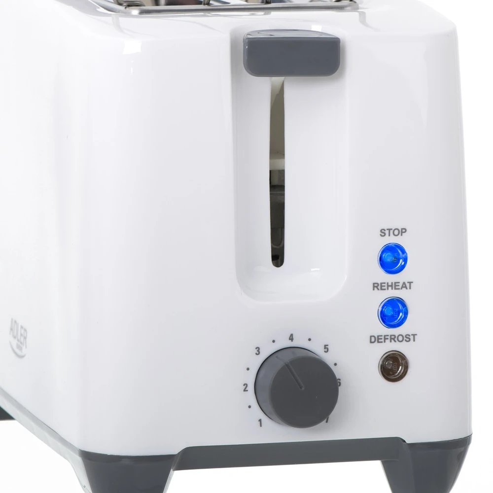 Adler | Skrudintuvas | AD 3216 | Galia 750 W | Lizdų skaičius 2 | Korpuso medžiaga Plastikas | Baltas