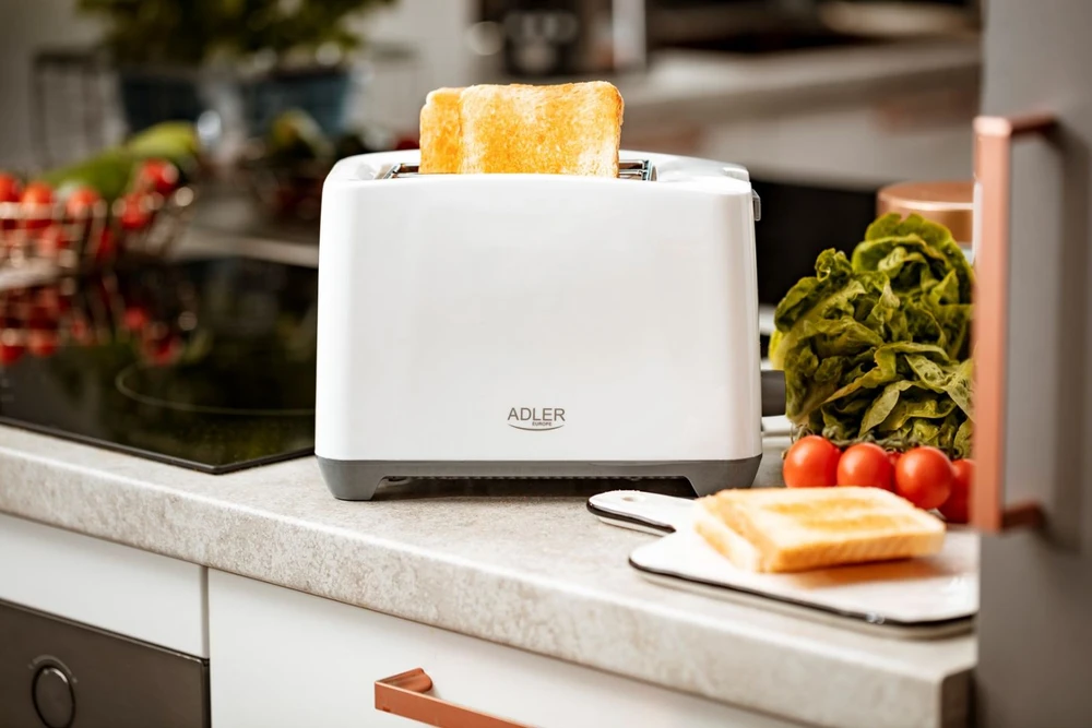 Adler | Skrudintuvas | AD 3216 | Galia 750 W | Lizdų skaičius 2 | Korpuso medžiaga Plastikas | Baltas