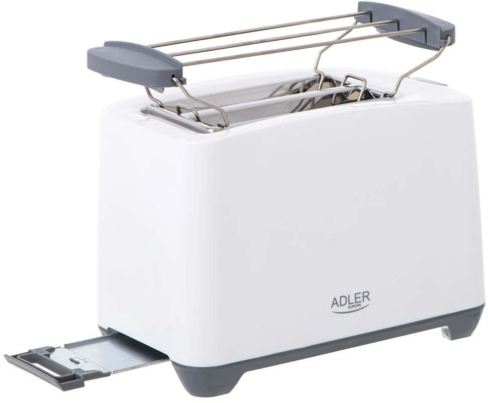 Adler | Skrudintuvas | AD 3216 | Galia 750 W | Lizdų skaičius 2 | Korpuso medžiaga Plastikas | Baltas