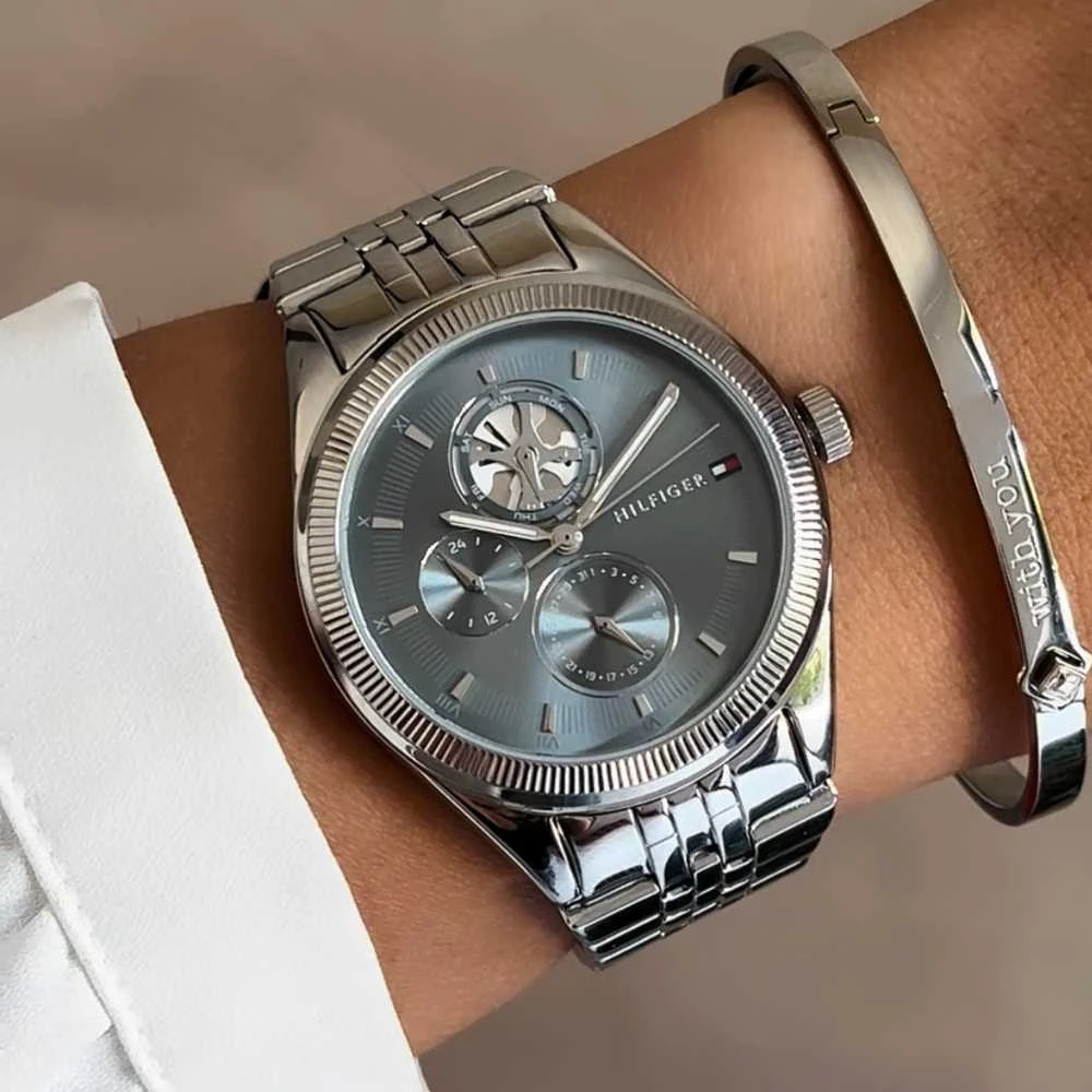 TOMMY HILFIGER 1782714 Monica moteriškas laikrodis (zf605f) + DĖŽUTĖ