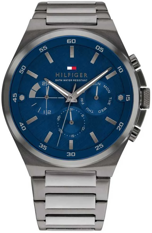 Laikrodis TOMMY HILFIGER DEXTER MEN'S WATCH 1792089 (zf104c) + BOX