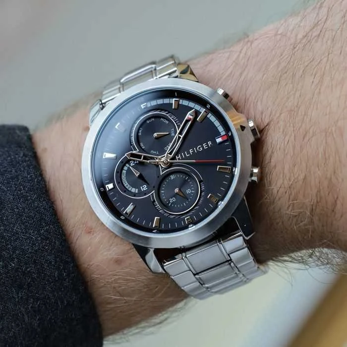 TOMMY HILFIGER Jameson vyriškas laikrodis 1792048 (zf114a) + dėžutė