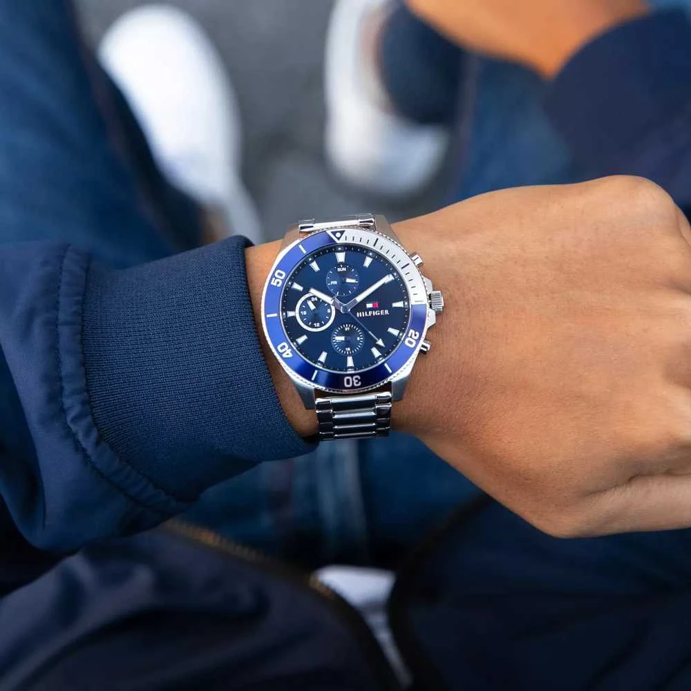 Laikrodis TOMMY HILFIGER LARSON MEN'S WATCH 1791917 (zf088d)