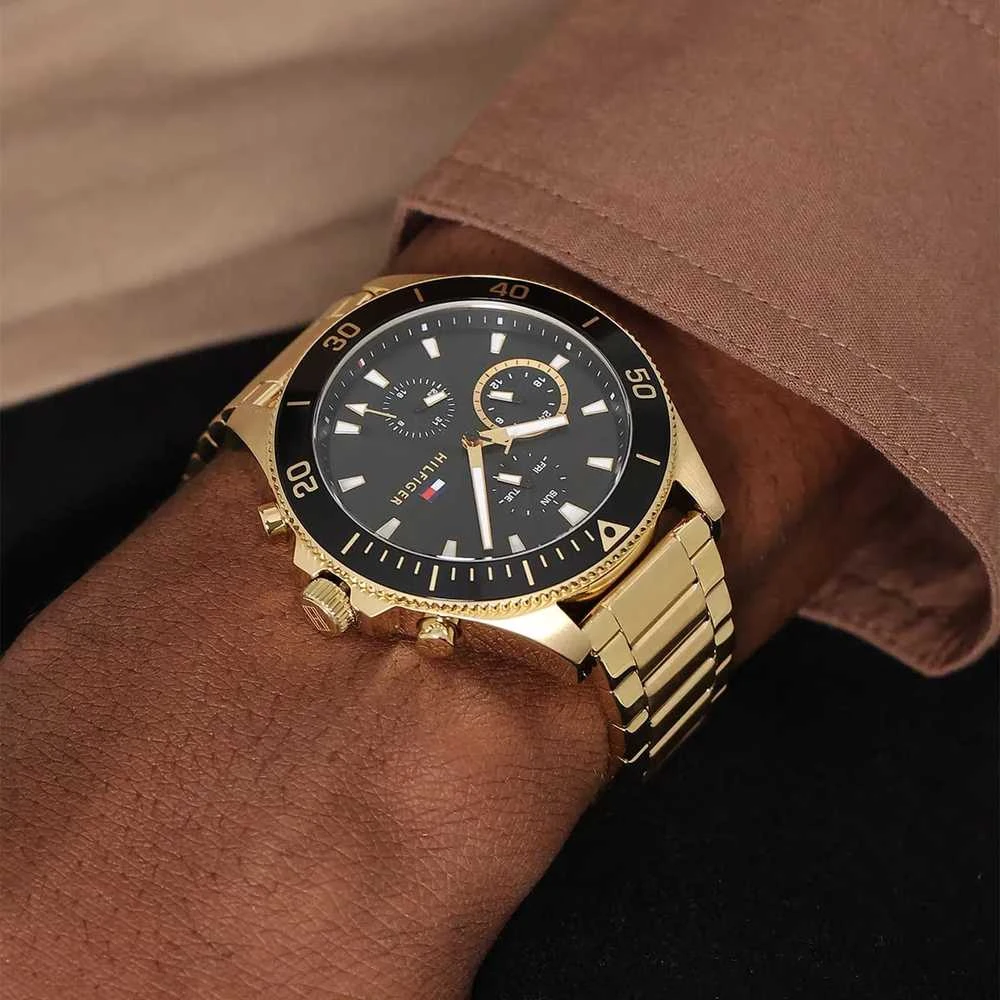Laikrodis TOMMY HILFIGER LARSON MEN'S WATCH 1791919 (zf088b)