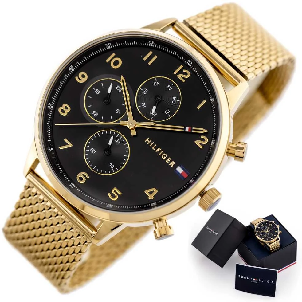 Laikrodis TOMMY HILFIGER LEONARD MEN'S WATCH 1791989 zf089a