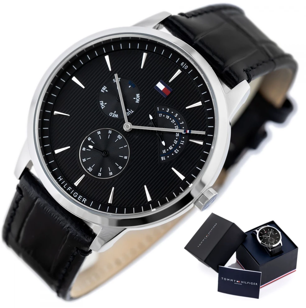 Vyriškas laikrodis TOMMY HILFIGER 1710391 BRAD (zf076b)