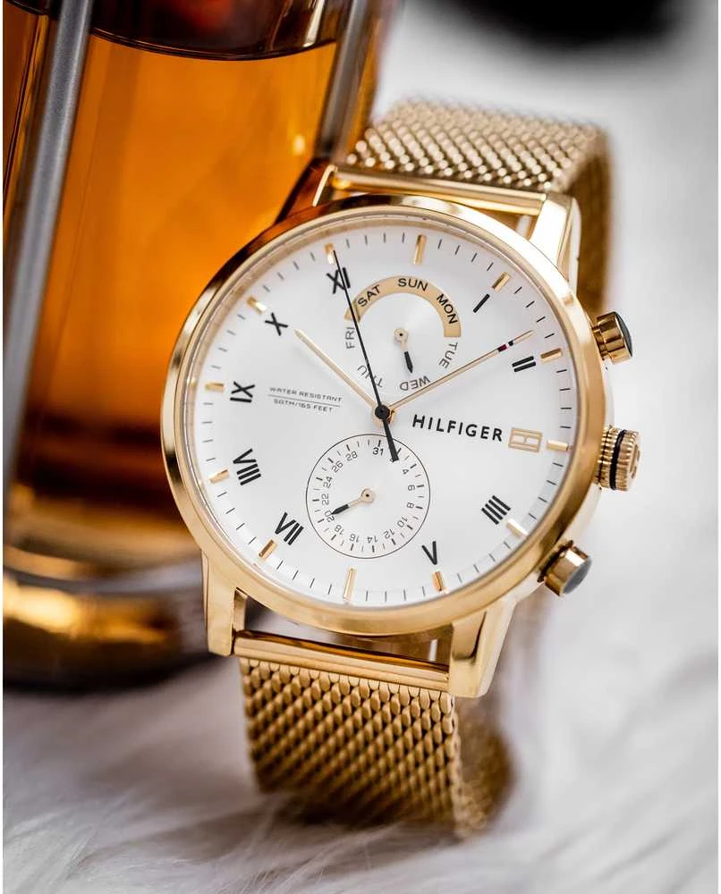 Vyriškas laikrodis TOMMY HILFIGER 1791398 KANE (zf046a)