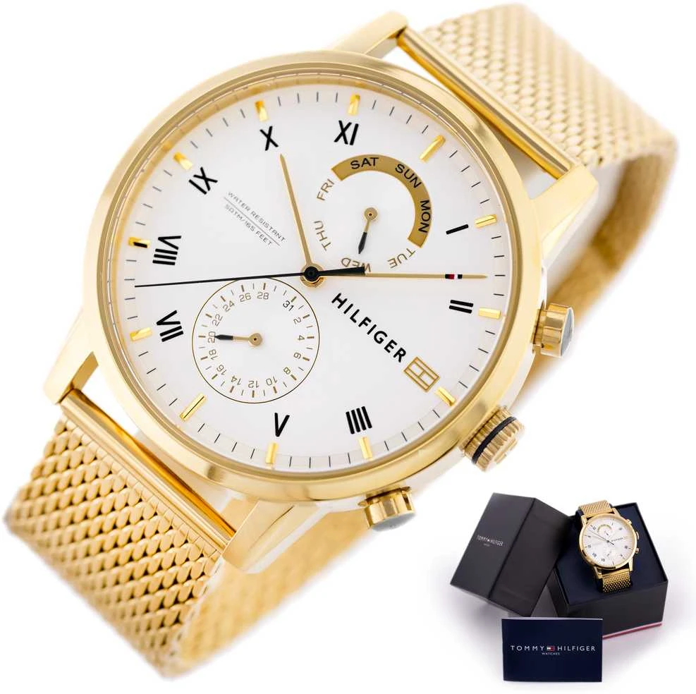 Vyriškas laikrodis TOMMY HILFIGER 1791398 KANE (zf046a)