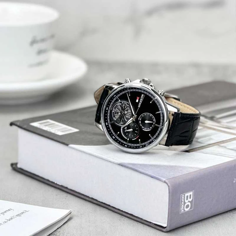 Laikrodis TOMMY HILFIGER MEN'S WATCH 1710605 Steward Open Heart + BOX