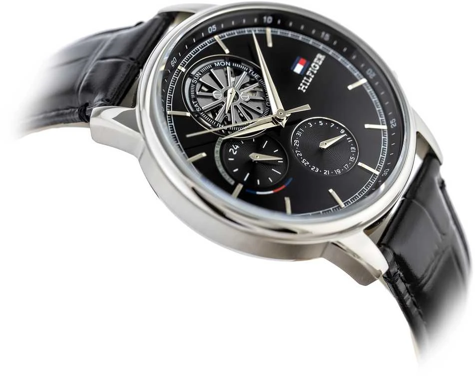Laikrodis TOMMY HILFIGER MEN'S WATCH 1710605 Steward Open Heart + BOX