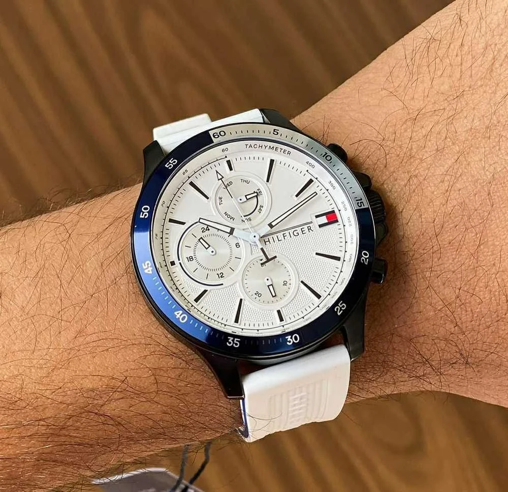 Laikrodis TOMMY HILFIGER MEN'S WATCH 1791723 BANK (zf023b)