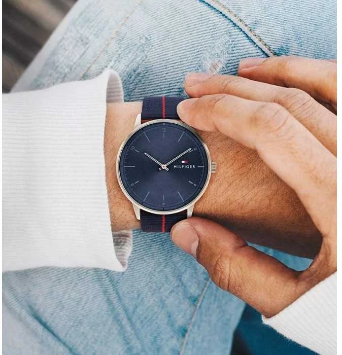 Laikrodis TOMMY HILFIGER MEN'S WATCH 1791844 + BOX