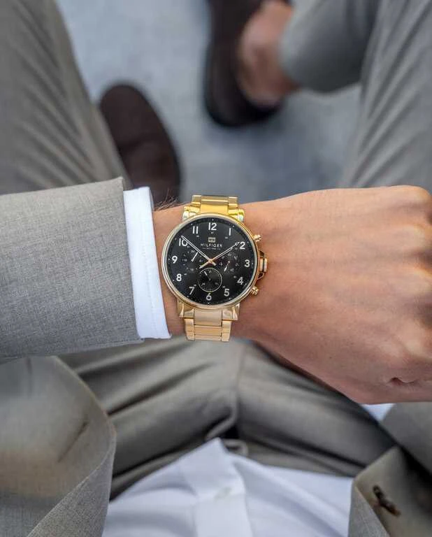 Vyriškas laikrodis TOMMY HILFIGER 1710384 DANIEL (zf054a)