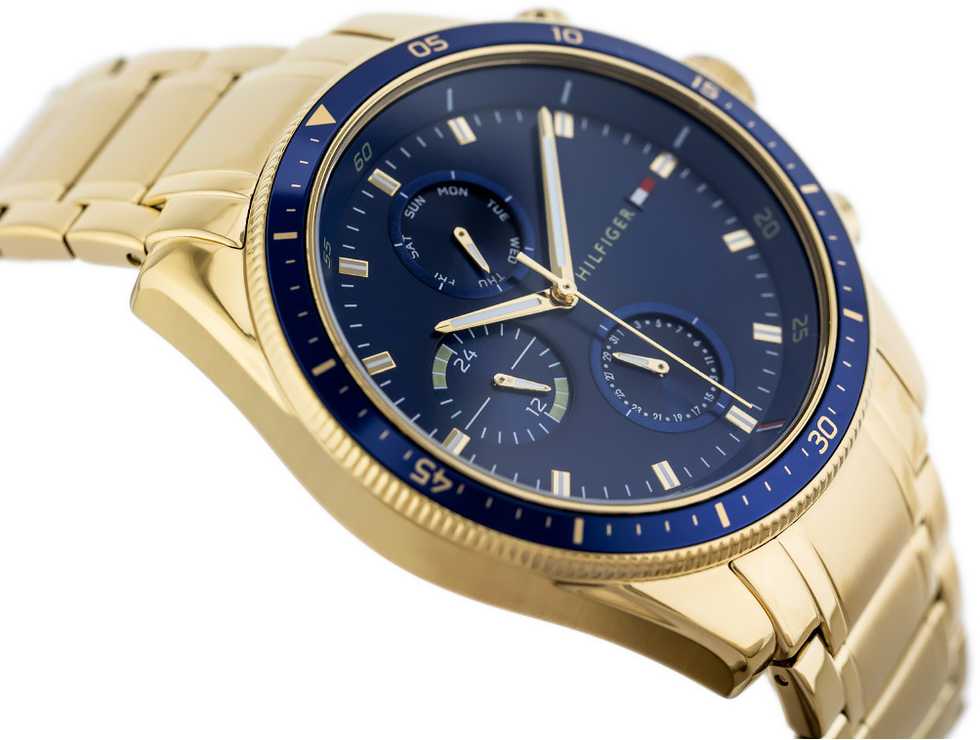 Laikrodis TOMMY HILFIGER PARKER MEN'S WATCH 1791834 (zf052b) + BOX