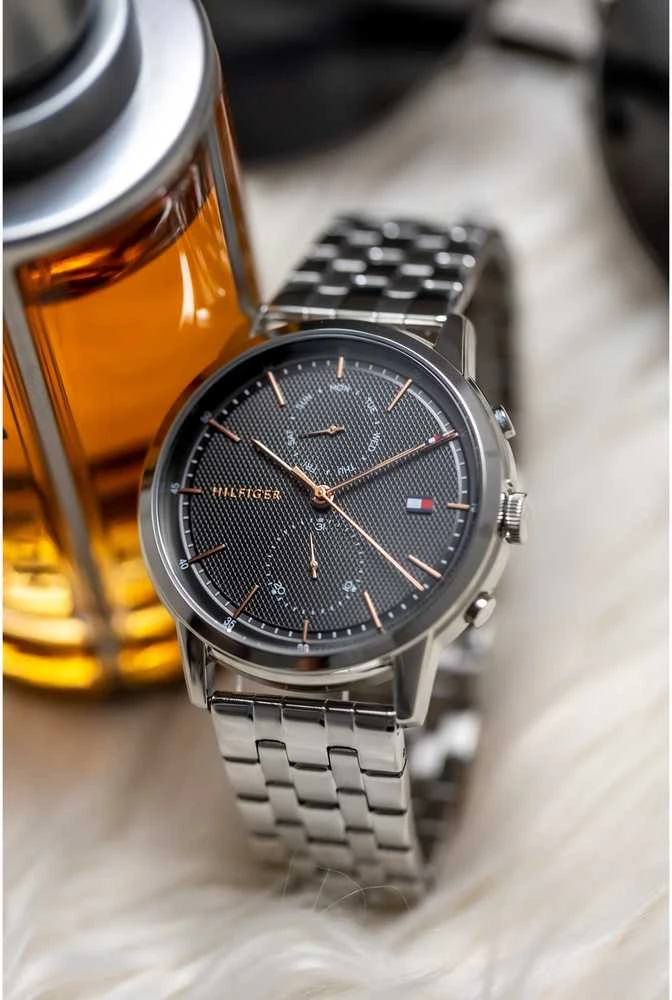 TOMMY HILFIGER VYRIŠKAS LAIKRODIS 1710431 Easton + DĖŽUTĖ