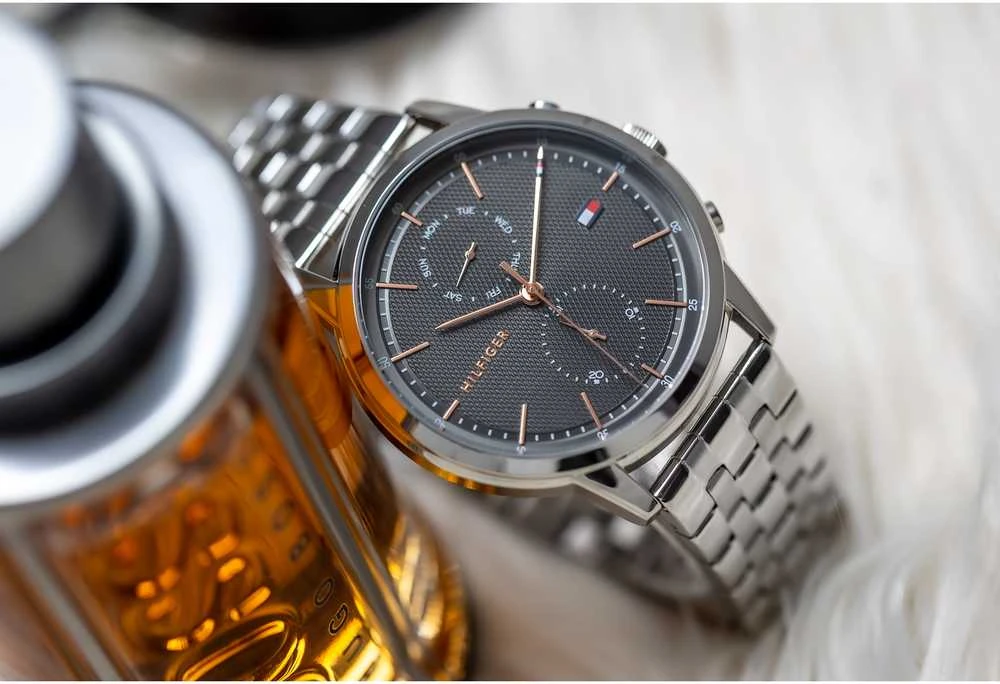 TOMMY HILFIGER VYRIŠKAS LAIKRODIS 1710431 Easton + DĖŽUTĖ