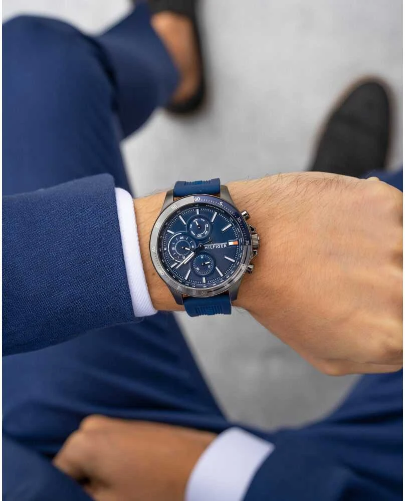 TOMMY HILFIGER VYRIŠKAS LAIKRODIS 1791721 BANK (zf023a)