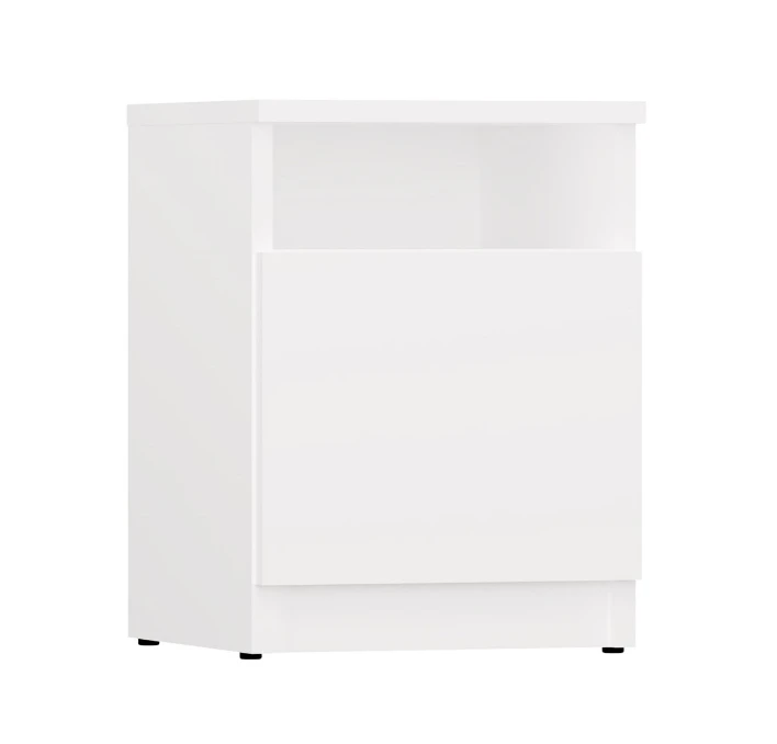 Top E Shop Naktinė spintelė GALAX 30 1D BALTA