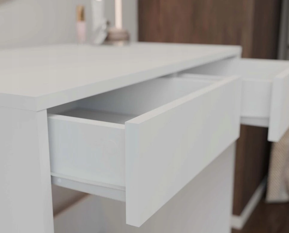 Top E Shop MARINA 2S Desk, Baltas