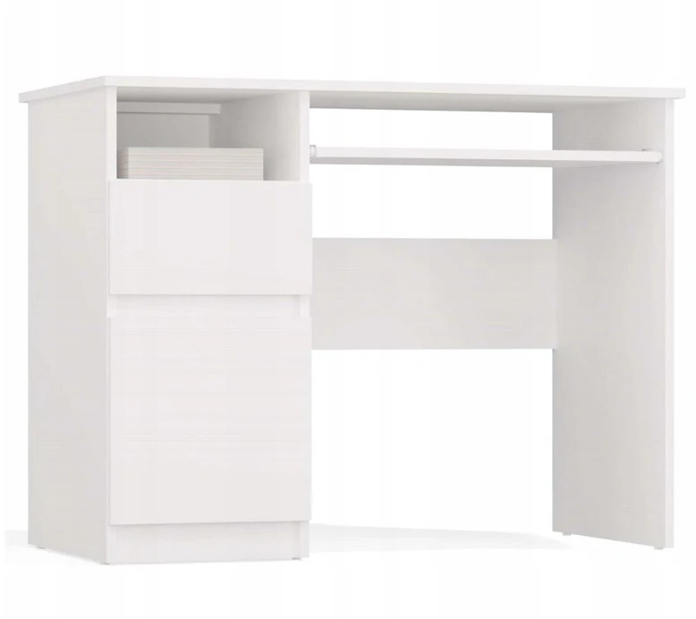 Top E Shop PORTO Left Desk, Baltas
