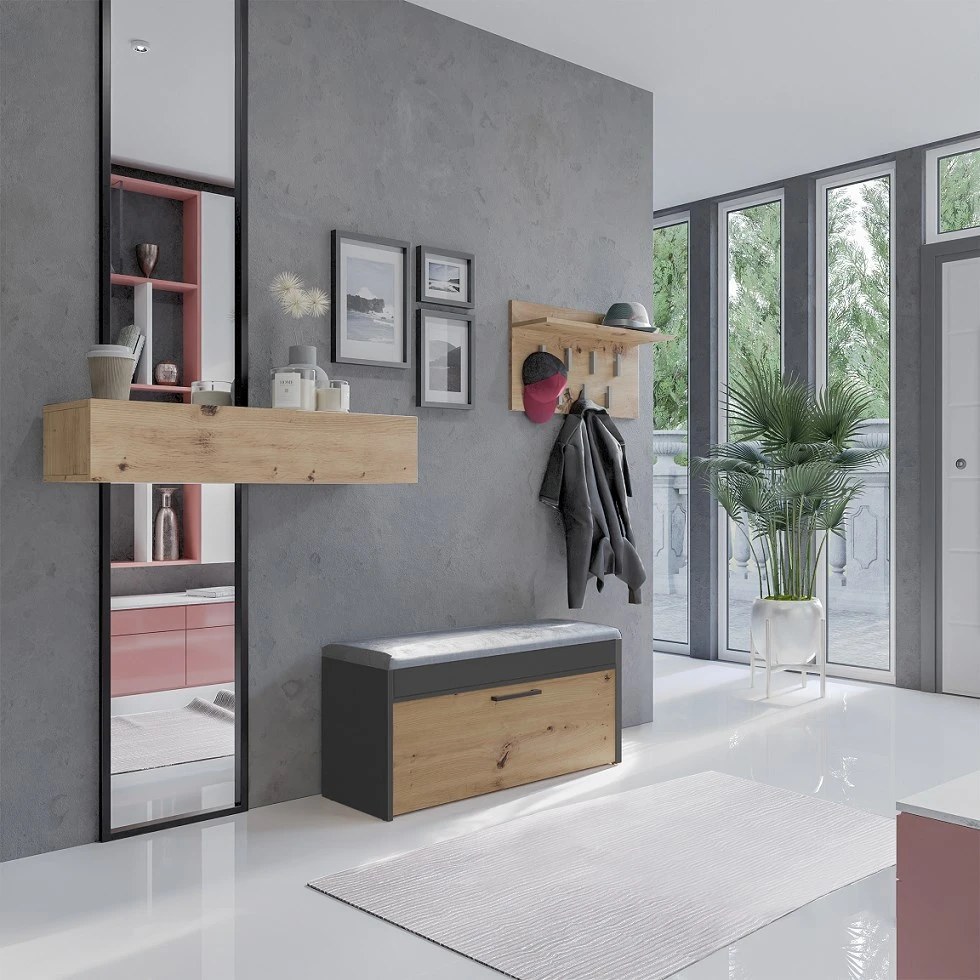 Paramą turite omenyje šį tekstą: "Top E Shop Topeshop PARMA SZAFKA ANT/ART shoe organizer Closed Anthracite, Oak" Vertimas į lietuvių kalbą: **Top E Shop Topeshop PARMA SPINTA ANT/ART batų organizatorius Uždara Antracitas, Ąžuolas** Jei reikia taisyklingesnio lietuviško varianto su paaiškinimu: **Top E Shop Topeshop PARMA spinta ANT/ART batų laikiklis, uždara, antracito ir ąžuolo spalvų**