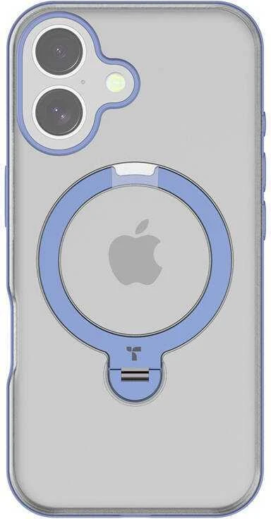 Dėklas Torras Ostand Spin Case, skirtas iPhone 16 (mėlynas)