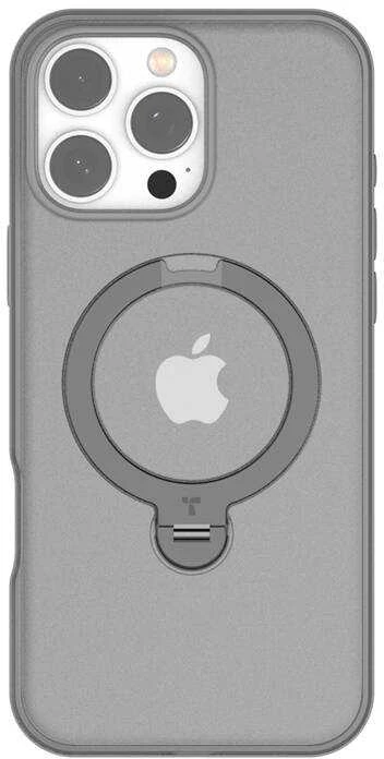 Dėklas Case Torras Ostand Spin Series do iPhone 16 Pro (Titano pilka)